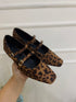 Women Double Buckle Straps Mary Jane Shoes